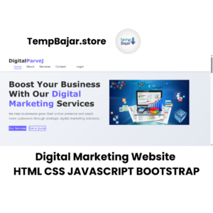 Digital Marketing Agency Website Template